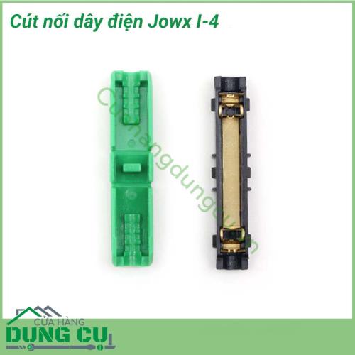 Cút nối dây điện thẳng chữ I Jowx I-4 giúp bạn có những mối nối điện nhanh chóng, gọn gàng, an toàn. Sử dụng cút nối dây điện thẳng chữ I giúp người dùng an tâm hơn về phòng và ngừa nguy cơ cháy nổ, chập điện. 