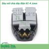 Đầu nối chia dây điện 1 đầu ra nhiều đầu dây điện Jowx 6C-4 giúp bạn có những mối nối điện đôi nhanh chóng, gọn gàng, an toàn, chắc chắn. Không cần cắt dây, không cần dùng băng dính điện. Tốc độ thi công dây điện nhanh gọn.