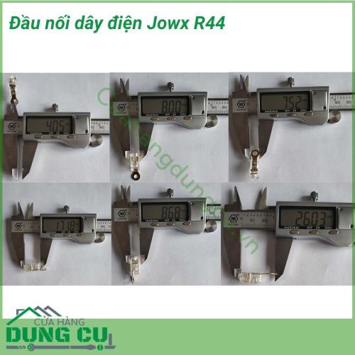 Đầu nối dây điện Jowx R44 là sản phẩm kiểm soát an toàn điện một cách toàn diện, với một mức giá vô cùng hấp dẫn so với các sản phẩm cùng loại. Thiết kế nhỏ gọn, kiểu dáng thời trang và cực kì tiện dụng và đơn giản khi sử dụng.