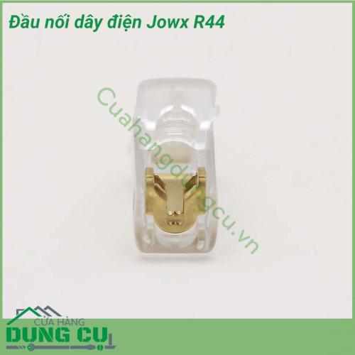 Đầu nối dây điện Jowx R44 là sản phẩm kiểm soát an toàn điện một cách toàn diện, với một mức giá vô cùng hấp dẫn so với các sản phẩm cùng loại. Thiết kế nhỏ gọn, kiểu dáng thời trang và cực kì tiện dụng và đơn giản khi sử dụng.