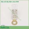 Đầu nối dây điện Jowx R44 là sản phẩm kiểm soát an toàn điện một cách toàn diện, với một mức giá vô cùng hấp dẫn so với các sản phẩm cùng loại. Thiết kế nhỏ gọn, kiểu dáng thời trang và cực kì tiện dụng và đơn giản khi sử dụng.