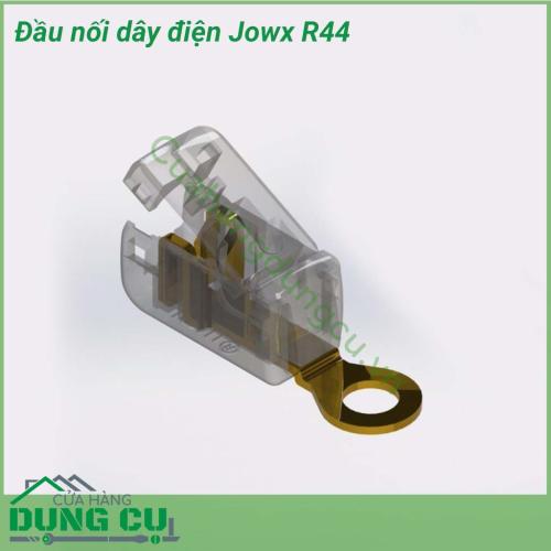 Đầu nối dây điện Jowx R44 là sản phẩm kiểm soát an toàn điện một cách toàn diện, với một mức giá vô cùng hấp dẫn so với các sản phẩm cùng loại. Thiết kế nhỏ gọn, kiểu dáng thời trang và cực kì tiện dụng và đơn giản khi sử dụng.