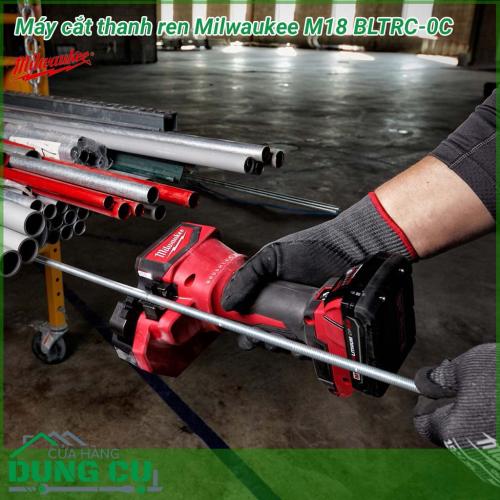 Máy cắt thanh ren Milwaukee M18 BLTRC-0C mang đến một giải pháp nhanh chóng và dễ dàng để cắt thanh ren.