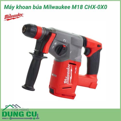 Máy khoan búa Milwaukee M18 CHX-0X0 lựa chọn thông minh cho các nhu cầu khoan phá bê tông chuyên nghiệp trong ngành xây dựng. Sở hữu hàng loạt các tính năng hiện đại cho khả năng xử lý công việc một cách nhanh chóng và dễ dàng.