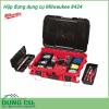 Hộp đồ nghề gia đình Milwaukee 8424 là dòng sản phẩm đựng đồ nghề cao cấp sử dụng để đựng các thiết bị gia đình như: máy khoan mini, máy bắt vít, ốc, bu lông,... Đây là sản phẩm được ưa chuộng, đánh giá cao vì tính tiện dụng giúp bảo , thiết bị.