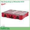 Hộp đồ nghề Milwaukee 8430 là một trong những công cụ hỗ trợ người thợ xây dựng hay sửa chữa, công việc thường xuyên phải di chuyển, giúp thợ chứa đồ một cách khoa học và ngăn nắp. Mang đi dễ dàng khi đi bằng xe máy hay ôtô. Tránh mất mát và thất lạc đồ.