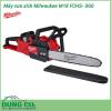 Máy cưa xích Milwaukee M18 FCHS- 0G0 là dòng máy cưa chuyên dụng dùng để cưa cắt gỗ hoặc đốn cây, tỉa cành cây. Lưỡi cưa có các mắt xích chuyển động liên tục và làm đứt các vật liệu cần cưa.