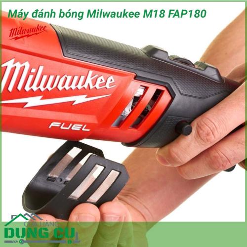 Máy đánh bóng Milwaukee M18 FAP180-502X là loại máy chuyên dụng dùng để đánh bóng bề mặt vật liệu, được sử dụng phổ biến trong các xưởng chế tạo ô tô để làm bóng bề mặt của phương tiện này.