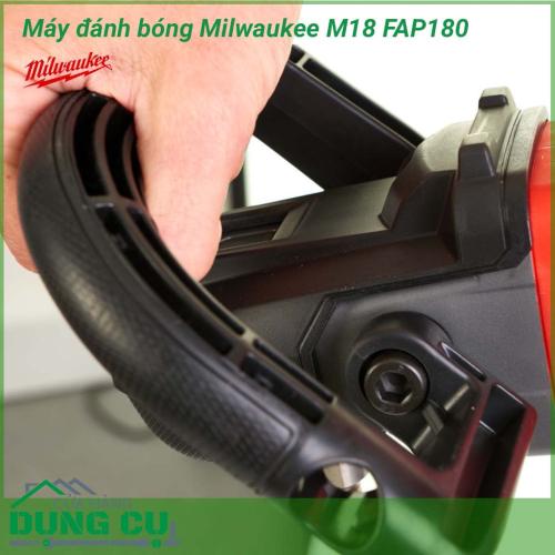 Máy đánh bóng Milwaukee M18 FAP180-502X là loại máy chuyên dụng dùng để đánh bóng bề mặt vật liệu, được sử dụng phổ biến trong các xưởng chế tạo ô tô để làm bóng bề mặt của phương tiện này.