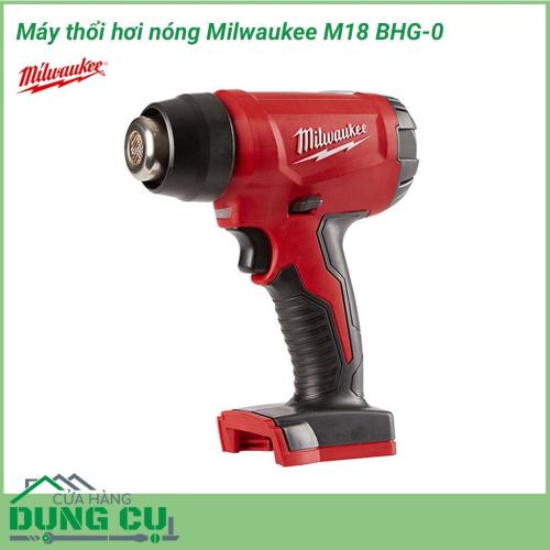 Máy thổi hơi nóng Milwaukee M18 BHG-0 là dòng máy thổi hơi nóng cầm tay nổi bật, được trang bị nhiều tính năng hiện đại và có công suất cực kì mạnh mẽ. Thiết bị được sử dụng trong các ngành sản xuất, điện tử, gia công kim loại,..