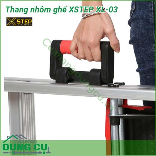 Thang nhôm ghế XSTEP XL-03 là dòng sản phẩm ngày càng phổ biến và được biết đến sử dụng bởi người tiêu dùng trong rất nhiều công việc khác nhau của gia đình.