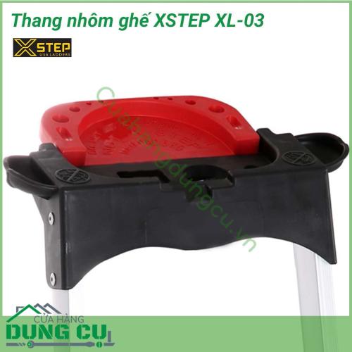 Thang nhôm ghế XSTEP XL-03 là dòng sản phẩm ngày càng phổ biến và được biết đến sử dụng bởi người tiêu dùng trong rất nhiều công việc khác nhau của gia đình.