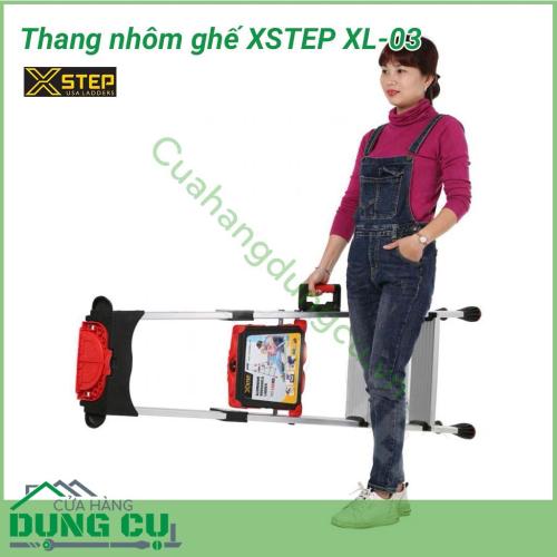 Thang nhôm ghế XSTEP XL-03 là dòng sản phẩm ngày càng phổ biến và được biết đến sử dụng bởi người tiêu dùng trong rất nhiều công việc khác nhau của gia đình.