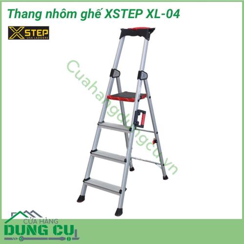 Thang nhôm chữ A 4 bậc XSTEP XL-04 được thiết kế nhỏ gọn, sản xuất bằng hợp kim nhôm phủ sơn tĩnh điện nên hạn chế được nhược điểm của các loại thang nhôm thông thường. Do đó đây là loại thang được đánh giá có độ an toàn và chắc chắn cho người dùng.