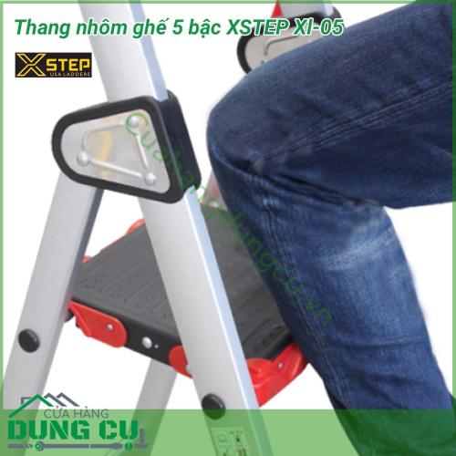 Thang nhôm ghế XSTEP XL-05 với những ưu điểm vượt trội, tiện lợi cho người sử dụng hiện đang là một sản phẩm được ưa chuộng trong dòng thang nhôm ghế gia đình, văn phòng.