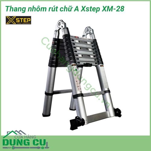 Thang nhôm rút chữ A Xstep XM-28 được sản xuất theo dây chuyền công nghệ hàng đầu của Mỹ, luôn đảm bào sự an toàn tối đa trong quá trình sử dụng để trèo cao. Một mẫu thang lý tưởng cho nhiều công việc khác nhau đảm bảo an toàn cho người sử dụng.