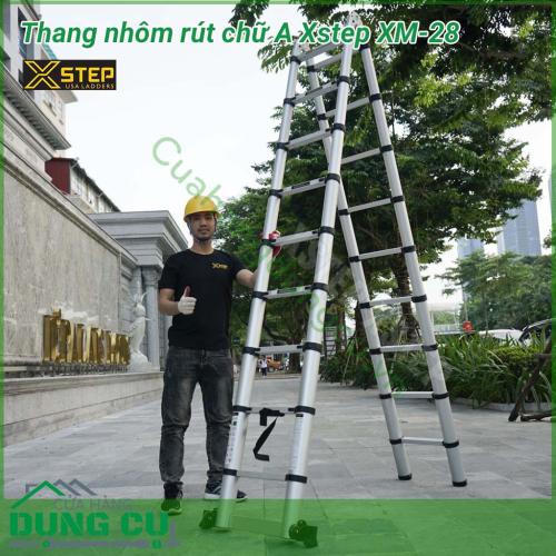 Thang nhôm rút chữ A Xstep XM-28 được sản xuất theo dây chuyền công nghệ hàng đầu của Mỹ, luôn đảm bào sự an toàn tối đa trong quá trình sử dụng để trèo cao. Một mẫu thang lý tưởng cho nhiều công việc khác nhau đảm bảo an toàn cho người sử dụng.