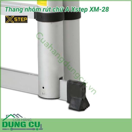 Thang nhôm rút chữ A Xstep XM-28 được sản xuất theo dây chuyền công nghệ hàng đầu của Mỹ, luôn đảm bào sự an toàn tối đa trong quá trình sử dụng để trèo cao. Một mẫu thang lý tưởng cho nhiều công việc khác nhau đảm bảo an toàn cho người sử dụng.