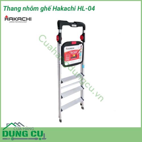 Thang nhôm gập Hakachi HL-04 là sản phẩm hữu dụng cho việc thao tác trong nhà và cả ngoài trời như lấy các vật dụng trên cao, sơn tường, vệ sinh cửa kính, sửa chữa bóng đèn,..... Dùng cho gia đình và văn phòng rất tiện lợi và hữu ích