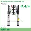 Thang nhôm trượt đa năng Hakachi HT - 440 tính năng linh hoạt, gọn nhẹ và tiện lợi của thang nhôm rút giúp bạn thực hiện các công việc sửa chữa, lau chùi, vệ sinh…trên cao một cách dễ dàng. Thiết kế kéo dài, rút gọn linh hoạt đơn giản