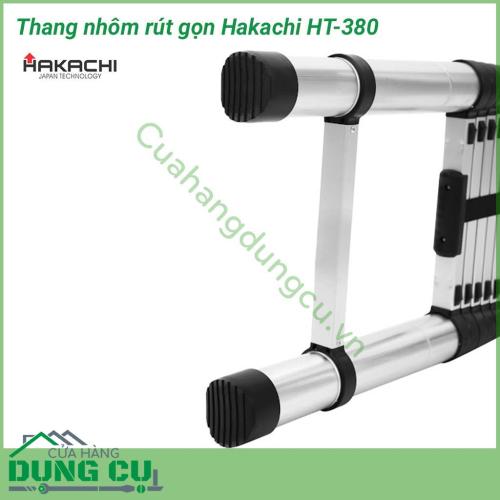 Thang nhôm xếp đơn Hakachi HT-380 là sản phẩm hữu dụng cho việc thao tác trong nhà và cả ngoài trời như lấy các vật dụng trên cao, sơn tường, vệ sinh cửa kính, sửa chữa bóng đèn,.....Sản phẩm thích hợp trong gia đình, văn phòng, công trường, ...