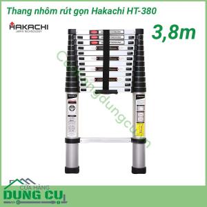 Thang nhôm xếp đơn Hakachi HT-380