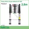 Thang nhôm xếp đơn Hakachi HT-380 là sản phẩm hữu dụng cho việc thao tác trong nhà và cả ngoài trời như lấy các vật dụng trên cao, sơn tường, vệ sinh cửa kính, sửa chữa bóng đèn,.....Sản phẩm thích hợp trong gia đình, văn phòng, công trường, ...