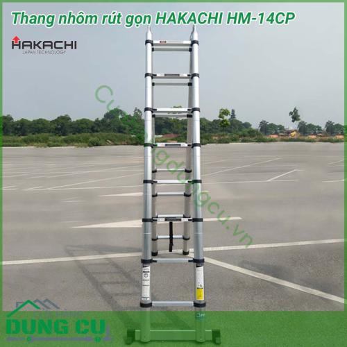 Thang nhôm rút chữ A Hakachi HM-14CP là vật dụng thông minh với thiết kế gọn nhẹ, tiện dụng và trở thành sản phẩm cần thiết trong ngôi nhà của chúng ta. Là sản phẩm đa năng, thuận tiện nhất, phụ nữ cũng sử dụng dễ dàng. 