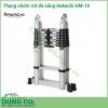 Thang nhôm rút đôi đa năng Hakachi HM-16 với thiết kế thông minh, hiện đại, kết cấu thang cực kì chắc chắn đến từ chất liệu nhôm hợp kim thế hệ mới. 