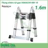 Thang nhôm rút gọn HAKACHI HM-10 thiết kế kiểu dáng hiện đại, Kết cấu thang chắc chắn và độ bền cao, Thang được sử dụng rộng rãi trong gia đình, cửa hàng, siêu thị, khách sạn, văn phòng,…