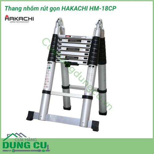 Thang nhôm xếp đôi Hakachi HM-18CP là sản phẩm hữu dụng cho việc thao tác trong nhà và cả ngoài trời như lấy các vật dụng trên cao, sơn tường, vệ sinh cửa kính, sửa chữa bóng đèn,…..