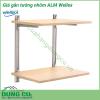 Giá gắn tường nhôm ALM Wellex đa năng được sản xuất từ chất liệu nhôm bền đẹp, chắc chắn. Vật liệu cứng cáp kết hợp cùng khả năng chịu lực tốt, giúp bạn treo quần áo an toàn, dễ dàng