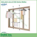 Giàn phơi cửa sổ Wellex CSG tiện ích