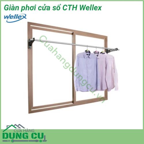 Giàn phơi thông minh Hàn Quốc Wellex CTH là sản phẩm vô cùng thông dụng và được sử dụng phổ biến hiện nay. Sản phẩm góp phần tối ưu hóa quá trình phơi phóng quần áo, mang lại nhiều lợi ích cho khách hàng khi sử dụng.