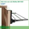 Giá treo đồ gập gọn sau cửa Wellex MH1060 được sản xuất từ chất liệu bền đẹp, chắc chắn. Chất liệu liệu cứng cáp kết hợp cùng khả năng chịu lực tốt, giúp bạn treo quần áo và các vật dụng gia đình được an toàn, dễ dàng