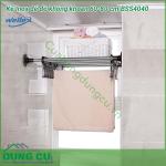 Kệ inox Wellex để đồ không khoan 60-80 cm BSS4040