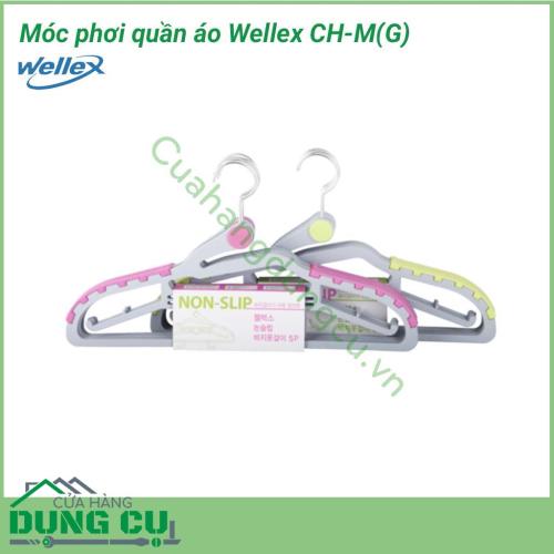 Mắc treo quần áo Wellex CH-M được sản xuất từ chất liệu nhựa ABS bền đẹp, chắc chắn. Chất liệu liệu cứng cáp kết hợp cùng khả năng chịu lực tốt, giúp bạn treo quần áo và các vật dụng gia đình được an toàn, dễ dàng.