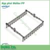 Móc kẹp quần áo Wellex PP được làm từ chất liệu nhựa polycarbonate chắc chắn, tuyệt đối không làm hư hại quần áo. Móc kẹp Wellex PP với kiểu dáng kẹp tiện dụng, gọn nhẹ, cho bạn phơi được thật nhiều đồ mong muốn, tiết kiệm diện tích, dễ dàng lưu trữ.