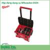 Hộp đồ nghề Milwaukee 8426 với khả năng lưu trữ vượt trội cùng kết cấu rắn chắc chống va đập mạnh hiệu quả giúp việc bảo quản đồ nghề tốt hơn, tránh rơi ra ngoài hay thất lạc trong suốt quá trình làm việc và di chuyển. 