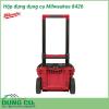 Hộp đồ nghề Milwaukee 8426 với khả năng lưu trữ vượt trội cùng kết cấu rắn chắc chống va đập mạnh hiệu quả giúp việc bảo quản đồ nghề tốt hơn, tránh rơi ra ngoài hay thất lạc trong suốt quá trình làm việc và di chuyển. 