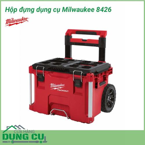 Hộp đồ nghề Milwaukee 8426 với khả năng lưu trữ vượt trội cùng kết cấu rắn chắc chống va đập mạnh hiệu quả giúp việc bảo quản đồ nghề tốt hơn, tránh rơi ra ngoài hay thất lạc trong suốt quá trình làm việc và di chuyển. 