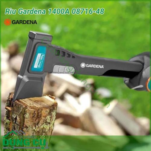 Rìu Gardena 1400A đa năng 08716-48 công cụ hỗ trợ không thể thiếu ở nhà, trong vườn, trong rừng, phù hợp cho tất cả các loại công việc với gỗ. Rìu Gardena chất lượng cao, tay cầm nhẹ an toàn, hình dạng lưỡi với lớp phủ đặc biệt và bảo hành bền. 