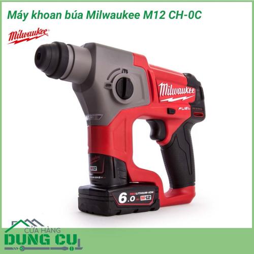 Máy khoan búa Milwaukee M12 CH-0C là công cụ không thể thiếu trong ngành công nghiệp gia công cơ khí. Đây là thiết bị có tác dụng khoan lỗ trên nhiều vật liệu khác nhau. Milwaukee M12 CH-0C có động cơ mạnh mẽ, kích thước nhỏ gọn