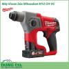 Máy khoan búa Milwaukee M12 CH-0C là công cụ không thể thiếu trong ngành công nghiệp gia công cơ khí. Đây là thiết bị có tác dụng khoan lỗ trên nhiều vật liệu khác nhau. Milwaukee M12 CH-0C có động cơ mạnh mẽ, kích thước nhỏ gọn