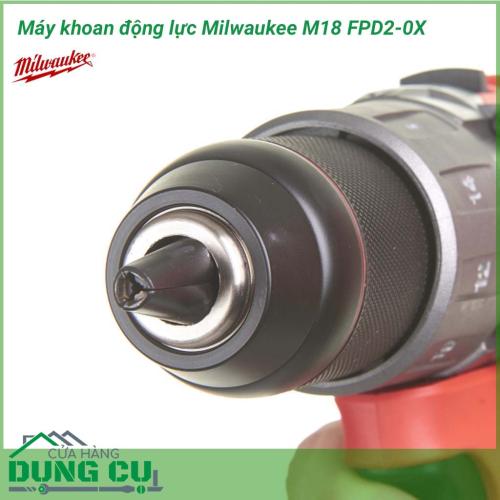 Máy khoan động lực Milwaukee M18 FPD2-0X sở hữu các công nghệ xử lý độc quyền của hãng cho phép người lao động có được sự hiệu quả tối đa những yêu cầu ứng dụng khác nhau trong đời sống