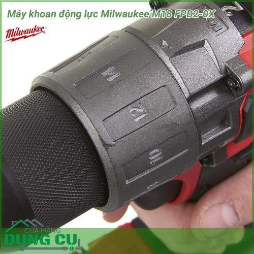 Máy khoan động lực Milwaukee M18 FPD2-0X sở hữu các công nghệ xử lý độc quyền của hãng cho phép người lao động có được sự hiệu quả tối đa những yêu cầu ứng dụng khác nhau trong đời sống