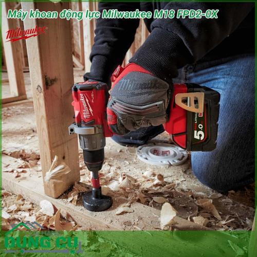 Máy khoan động lực Milwaukee M18 FPD2-0X sở hữu các công nghệ xử lý độc quyền của hãng cho phép người lao động có được sự hiệu quả tối đa những yêu cầu ứng dụng khác nhau trong đời sống