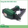 Súng bắn đinh BDE-422J là dòng sản phẩm với nhiều ưu điểm như khối lượng nhẹ, tính linh hoạt cao; tay cầm cao su vững chắc; chất liệu kim loại cứng bền; rãnh đặt đinh dễ đóng mở; độ sâu bắn đinh có thể điều chỉnh dễ dàng.