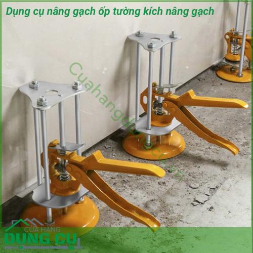 Kích kê gạch ốp tường là sản phẩm giúp người thợ ốp lát lấy được cos gạch ốp tường một cách chính xác nhất tay vì chống đỡ thủ công, với sản phẩm này tay chỉ việc bóp tay và kích gạch theo cốt chúng ta mong muốn