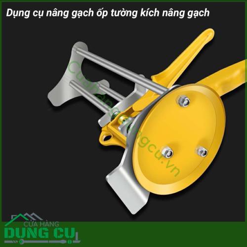 Kích kê gạch ốp tường là sản phẩm giúp người thợ ốp lát lấy được cos gạch ốp tường một cách chính xác nhất tay vì chống đỡ thủ công, với sản phẩm này tay chỉ việc bóp tay và kích gạch theo cốt chúng ta mong muốn